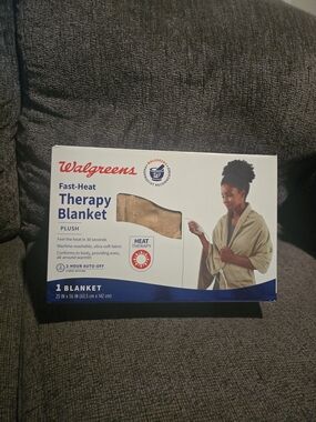 Walgreens | Plush Heat Therapy Blanket